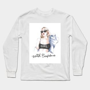 Fashion girl Long Sleeve T-Shirt